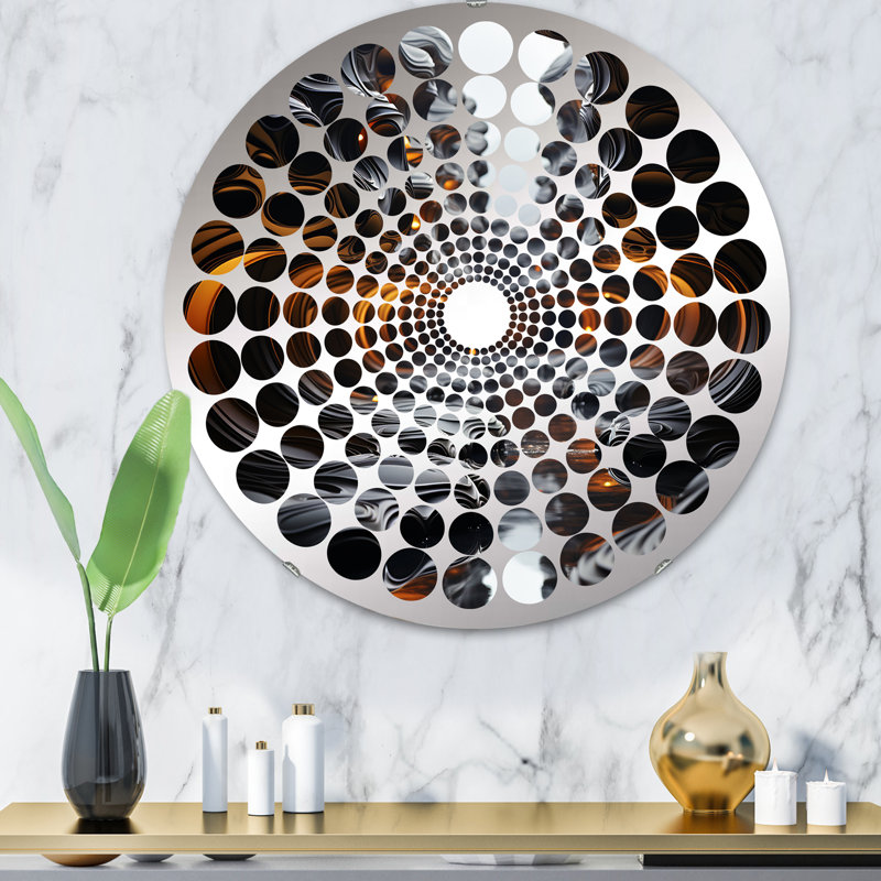 Nancie Circle Mirror, 31.4" x 31.4"