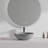 CASAINC Maple 15.35'' Concrete Oval Bathroom Sink-86669225