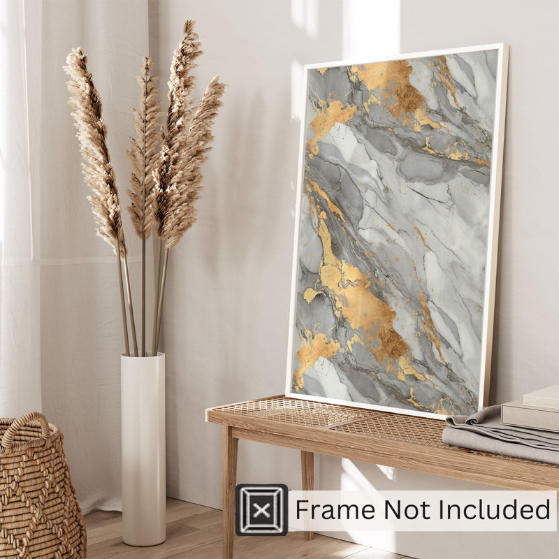 «Abstract Abstract», reproduction d'art moderne sans cadre, H 7 po x l 5 po