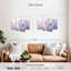 Lavender Flower Wall Art Multi Piece Canvas Print-92829687