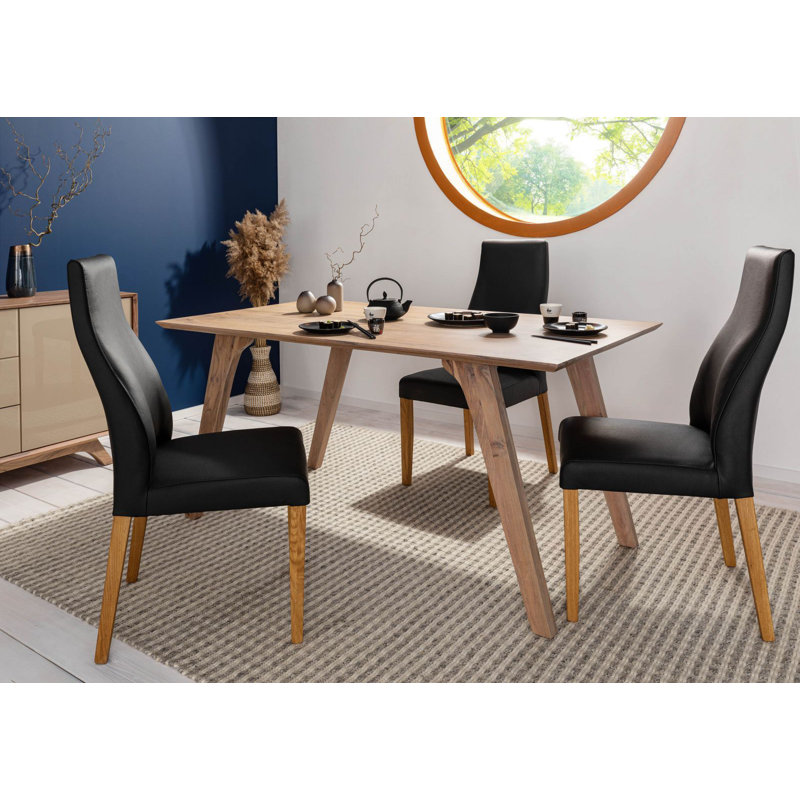 Tromsø Acacia Solid Wood Dining Table, H76 x L200 x W100cm