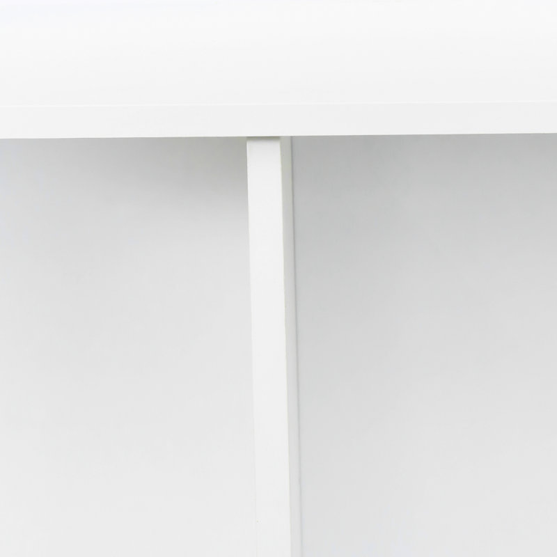 Bibliothèque à 10 tablettes, Blanc