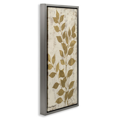  "Natural Leaves", impression encadrée sur toile flottante par Michael Marcon