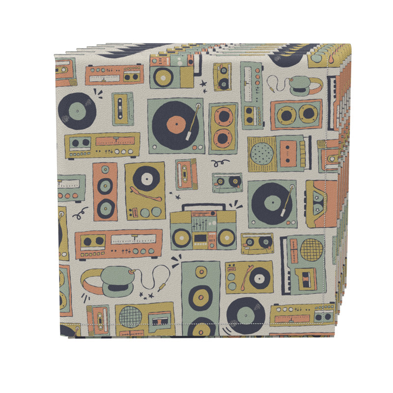 Rectangular Patchwork Cotton Twill Tablecloth