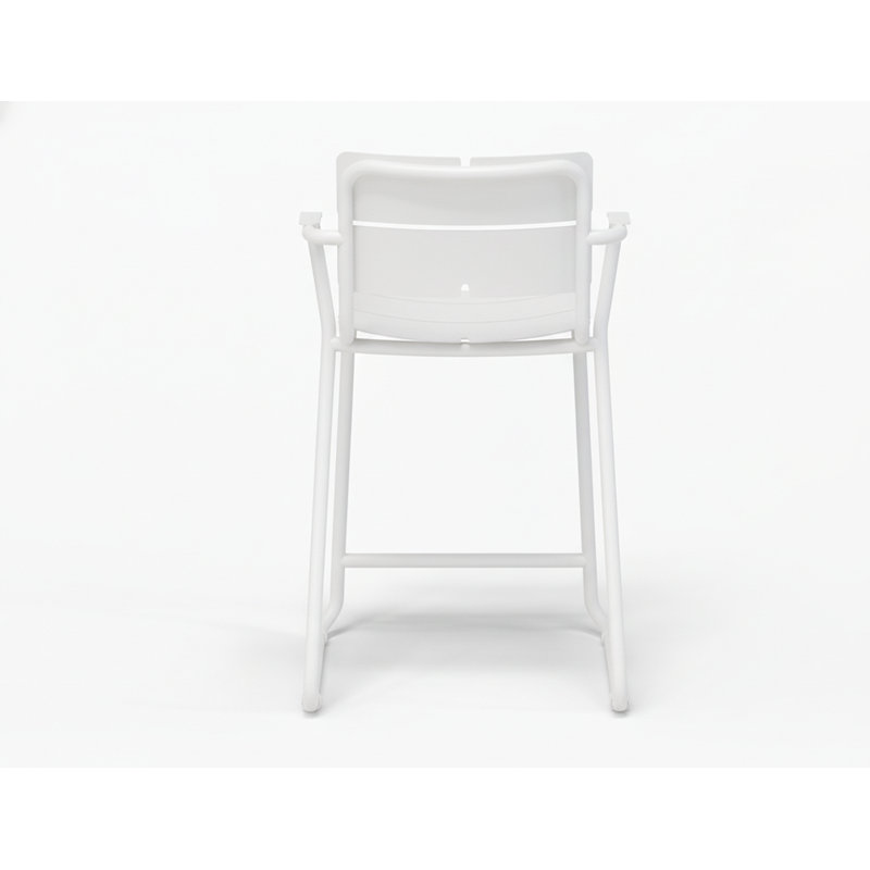 Tabouret Corail, Blanc