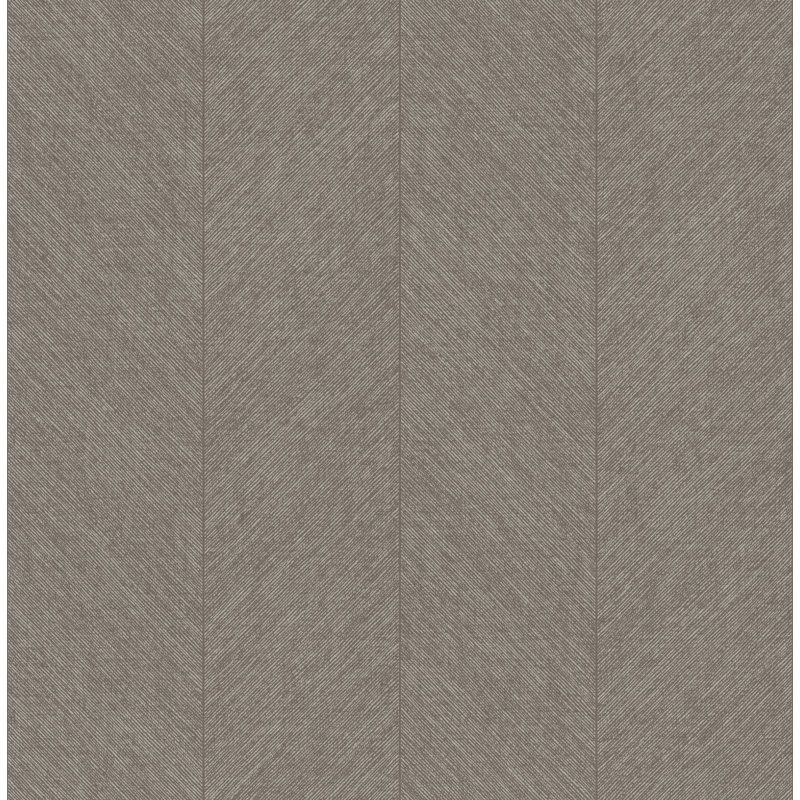 Kallam Pearl Chevron Wallpaper, Brown