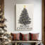 Enneigée «Carol of Evergreen» enneigée - Toile tendue avec châssis de qualité supérieure-330787070