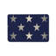 Tapis d'entrée bleu marine à motif d'étoiles 24 po x 36 po