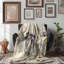 Bouquet rétro - couverture Sherpa de qualité supérieure 1 pièce-99534822