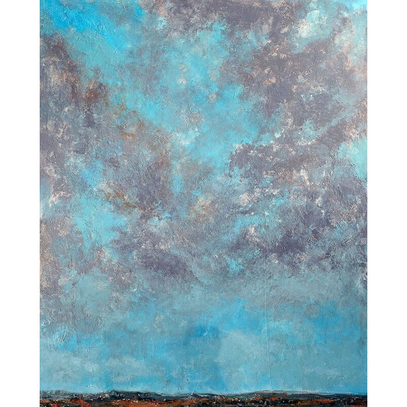 Grand ciel - reproduction d'art sur toile, 48" H x 36" W x 1.5" D, Wrapped Canvas