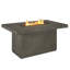 Ventura Rectangle Chat Height Gas Fire Table by Real Flame-97242647