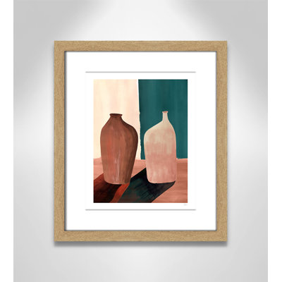 Contrast Pots Print par Violets Print House