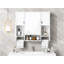 Armoire de rangement murale moderne 35 po x 28 po-296315711