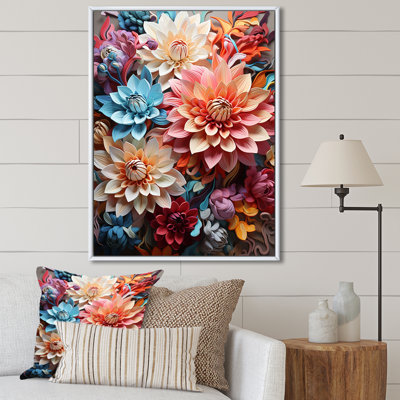 " Mums Intertwine Burst Of Colour I "