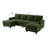 98.8 Inch Oversized U-Shaped Sectional Couch, Corduroy Upholstered 4-Seat Double Chaise Sofa With Sturdy Legs And Thick Padding, Modular Corner Sofa For Living Room And Family Room-1324381264