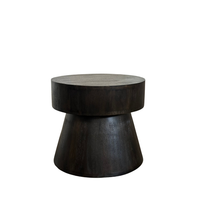 Mirabella Accent Table, 16.5" H x 18" W x 18" D, Gray