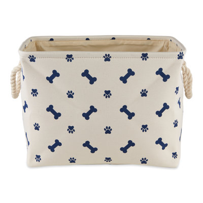 Cambridgeshire Paws and Bones Fabric Cube