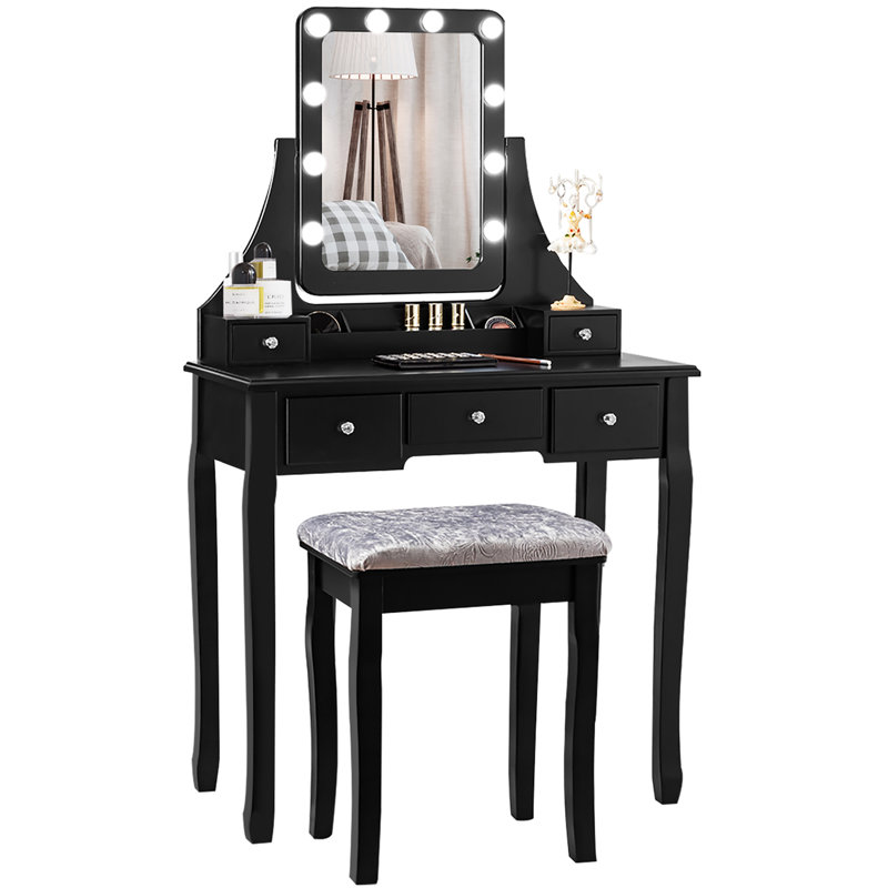 Aycock Vanity, Black