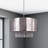 Whisper 3 - Light Dimmable Drum Chandelier-12181200-12181201
