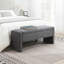 Banc de bout moderne avec rangement, grand tabouret de repose-pieds rembourré, banc de meuble-lavabo de fenêtre confortable pour le salon, la chambre à coucher-129757638-129757641-129757643