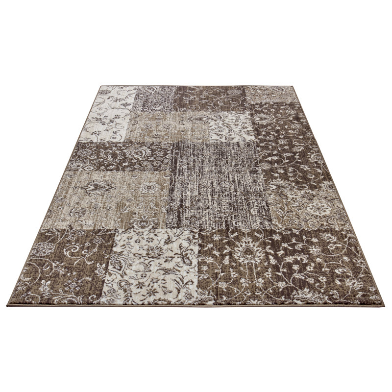 Flatweave Taupe Rug, Rectangle 200 x 290cm