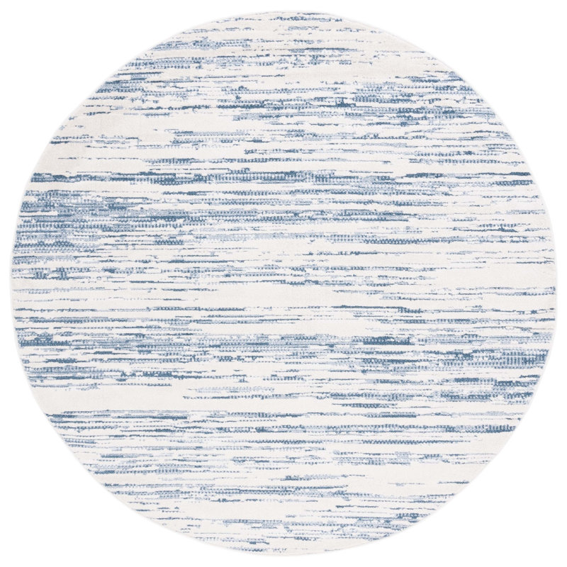 Alamo Performance Abstract Rug, Round 6'7"
