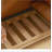 Console Table, Farmhouse Entryway Table with Storage Slatted Shelf, Rustic Sofa Table-116351529