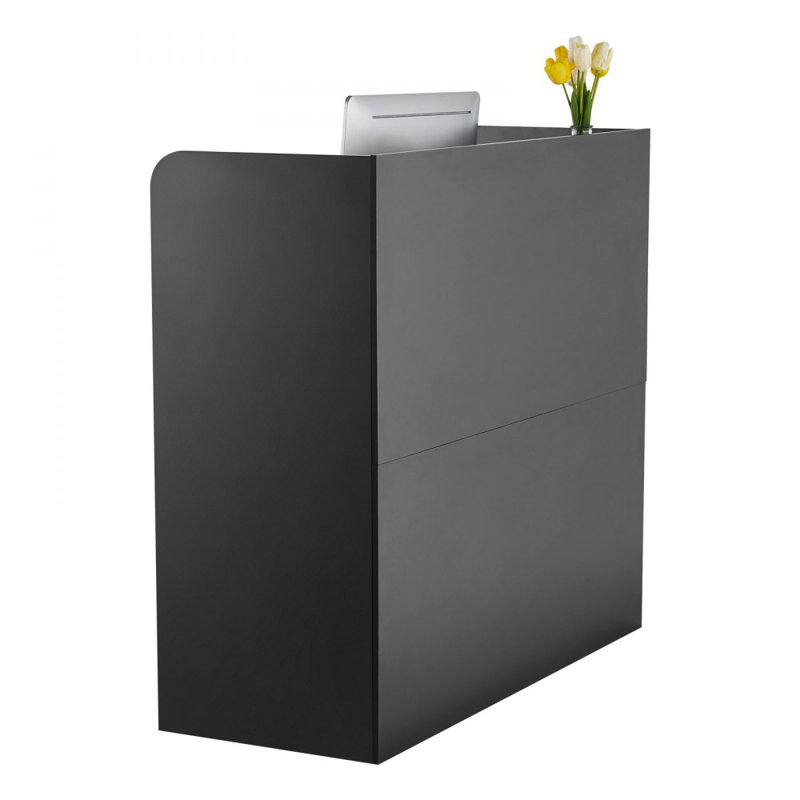 Rectangle Manufactured Wood Reception Desk