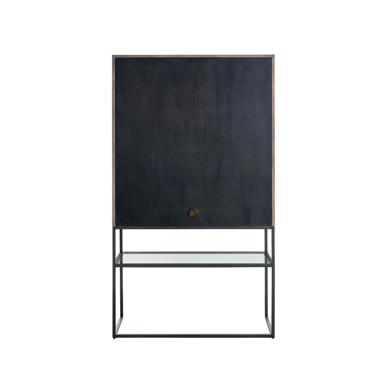 Armoire de bar 18 po Baxley, Brun
