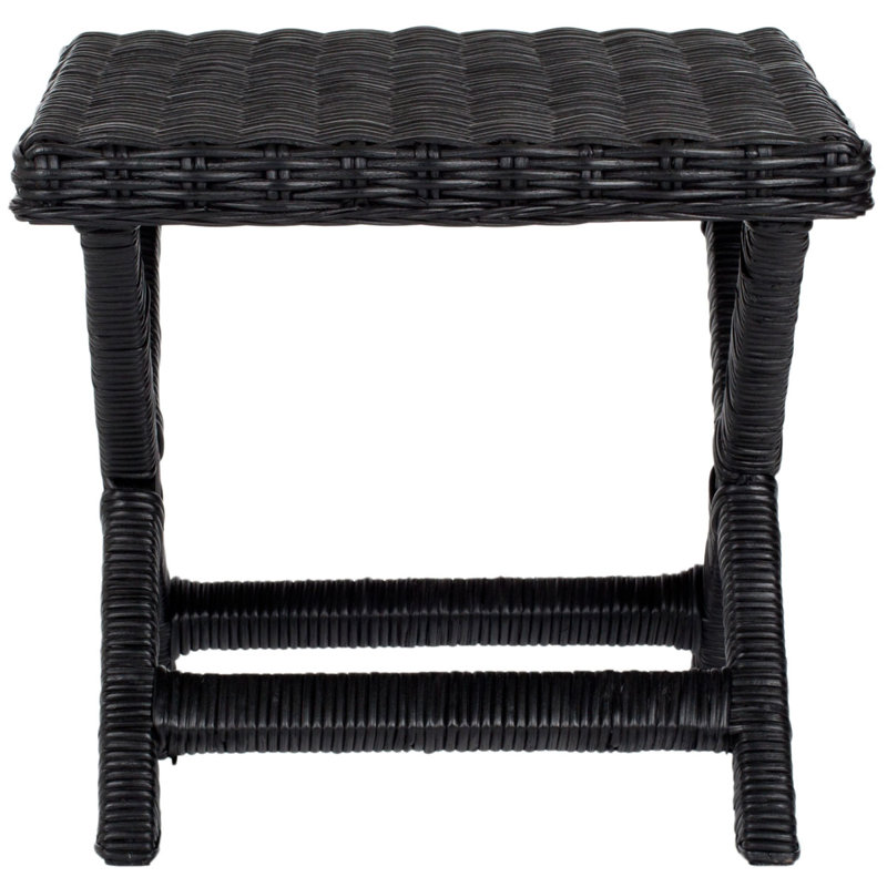 Ellerie Upholstered Bench, Black