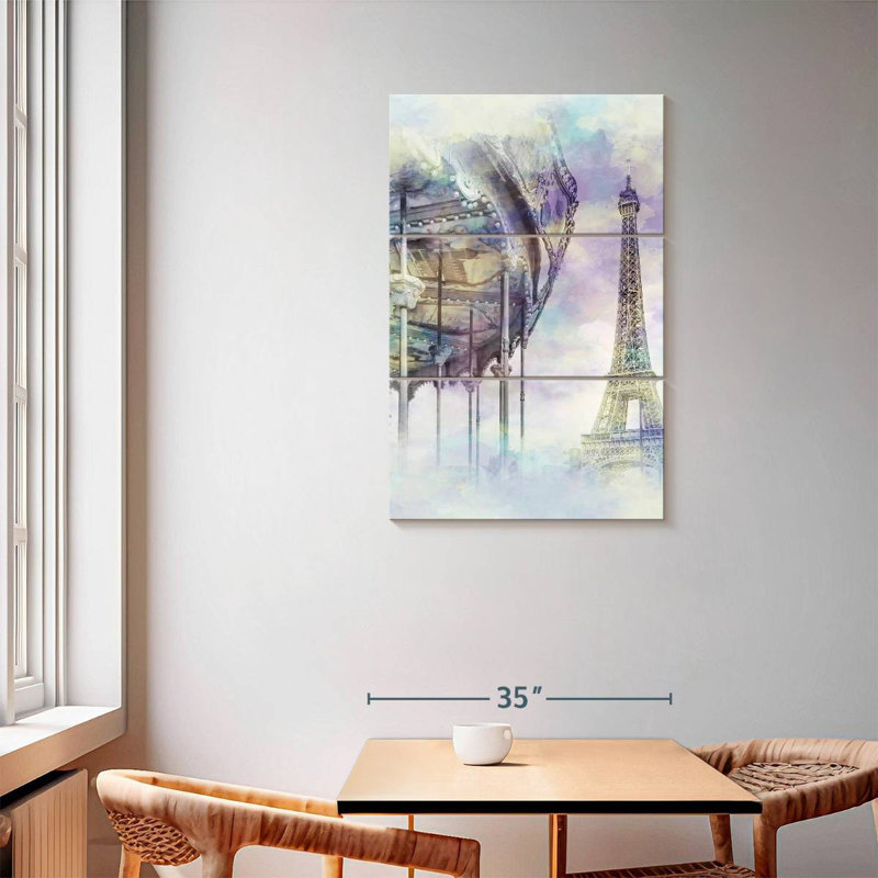 Nicci Typical Paris, 57" H x 36" W