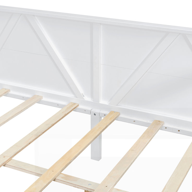 Modern Design Daybed, White, Full