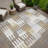 Machine Washable Indoor/Outdoor Chantille ACN2328 Geometric Rug-1320074403