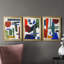 «Colorful Shapes II», reproduction encadrée de qualité supérieure - prête à être accrochée-1949687011-1949687008