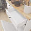 Two Drawers and Two-Compartment Tilt-Out Trash Cabinet Kitchen Trash Cabinet-White-1307775467