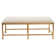 Quad Pod Bench w/Muslin Cushion