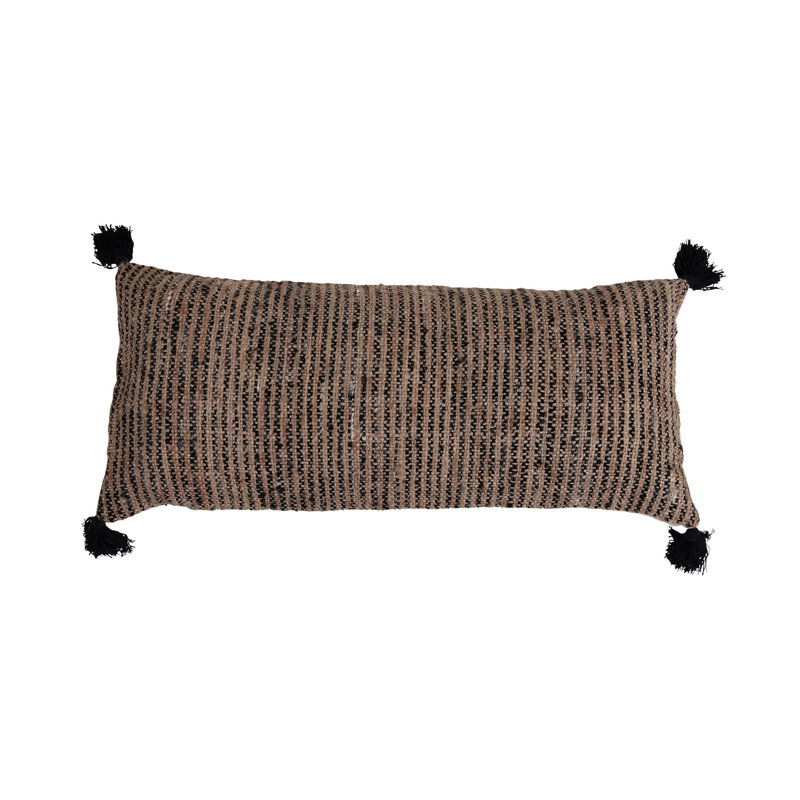  Woven Rectangular Cotton Pillow Cover & Insert