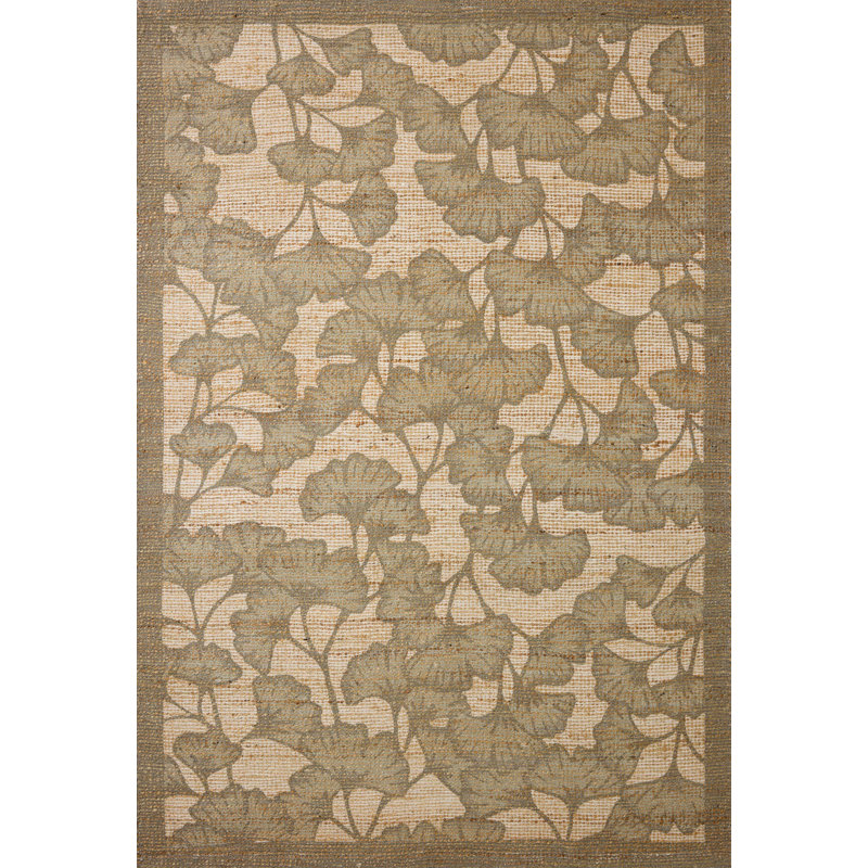Tapis vert olive / sauge Chris Loves Julia x Loloi Rue, Rectangle 5 pi x 7 pi 6 po