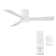 Hug 3 - Blade Smart Ceiling Fan with Remote Control and LED Light Kit Included