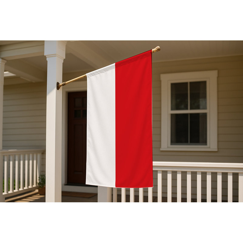 Drapeau de la ville de Vienne - drapeau extérieur, H 36 po x l 60 po