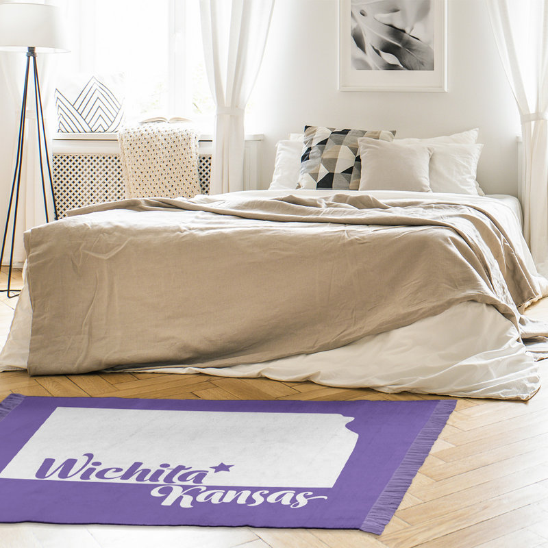 Tapis de zone mauve kansas wichita