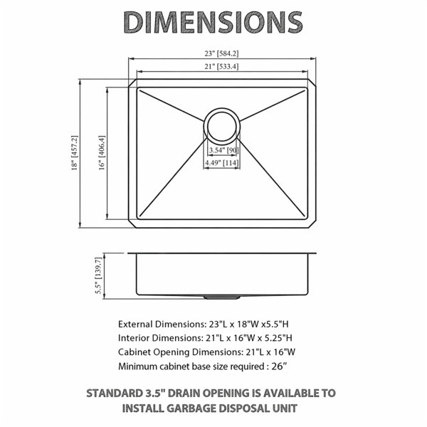 Product Dimensions