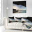 Coussin à motif de plage et coucher de soleil sur la plage de Monsul-29601961-29601965