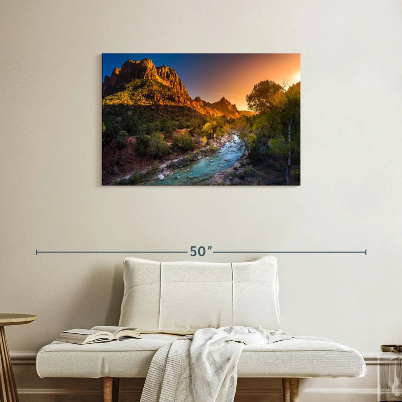 Rivière Alvord Zion National Park, H 24 po x l 36 po