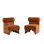 Chaise rembourrée en bois massif Boucle - La durabilité et le style de l'assise épurée rehaussent votre décoration intérieure-2041748655