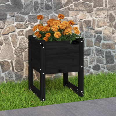 Wood Pot Planter