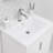 Finck 24.2'' Single Bathroom Vanity with Ceramic Top-557499529-557086572
