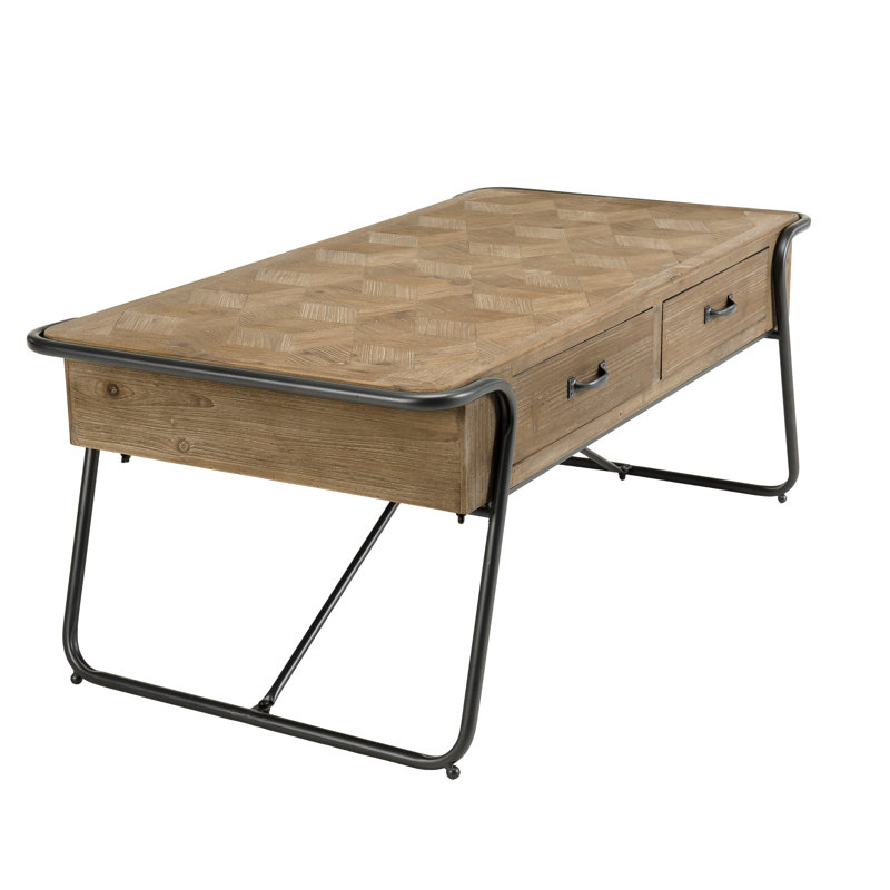 Dover Sled Coffee Table with Storage