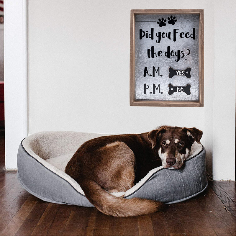 Décoration murale pour chien