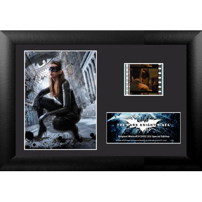 Batman the Dark Knight Rises 7 x 5 FilmCells Framed Desktop Display with Stand